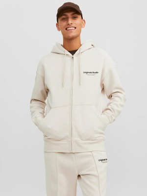 Jack&jones 12241691 Fermuarlı Kopsonlu Sweat