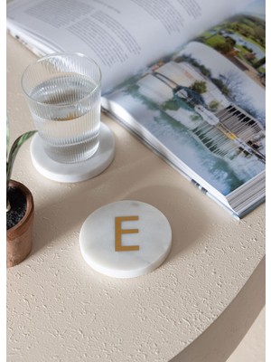 The Mia Mermer Bardak Altlığı E