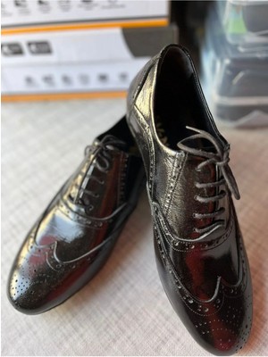 Suna Tango, Salsa, Bacata, Swing, Linda Hoop Çift Yüzlü Erkek Dans Ayakkabısı