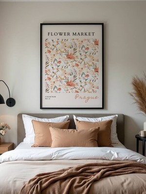 Fuart.Co Prague Çiçek Posteri - Dijital Baskı (Çerçevesiz) Flower Fofu