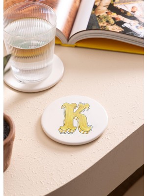 The Mia Harf Bardak Altlığı K