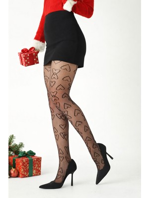 Nbb Siyah Kalpli 15 Den Külotlu Çorap