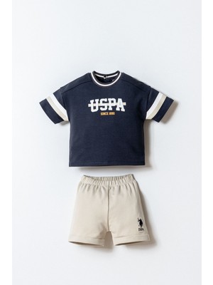 U.s. Polo Assn. Erkek Bebek Antrasit Şort Takım