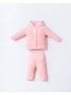 U.s. Polo Assn Kız Bebek Pembe Takım