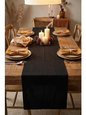 YUNUSOĞLU HOME Dekoratif Bohem Runner - Yemek Masası ve Salon Konsol Örtüsü (50X150 Cm)