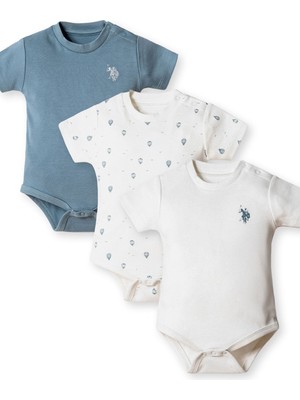 U.s. Polo Assn. Erkek Bebek Beyaz Badi Zıbın