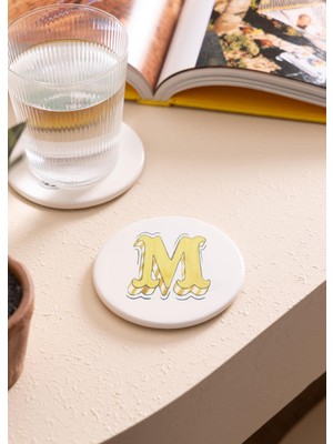 The Mia Harf Bardak Altlığı M