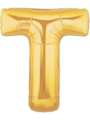 Ronanna Altın Sarısı Folyo Harf Balon 1 Metre