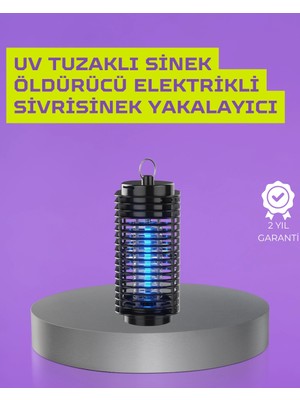 Ronanna Kapalı ve Açık Alanlarda Etkili Elektrikli Sivrisinek Katili – Uv Işıklı Tuzak