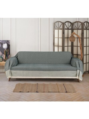 Uğur Home 170X310CM %100 Pamuk Püsküllü Koltuk Örtüsü
