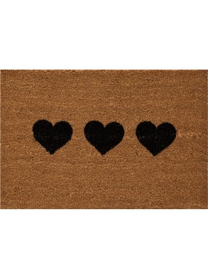 Mudo Home THREE HEARTS KAPI PASPASI 40X60