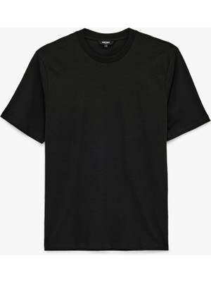 Koton Regular Fit Kısa Kollu Pamuklu Basic Bisiklet Yaka Tişört