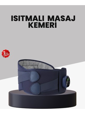 Titreşimli Masajlı Bel Kemeri Isıtmalı Destekli - KR0025-5MY049