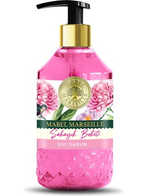 Mabel Marseille Şakayık Buket Sıvı El Sabun 500 ml 3 Adet