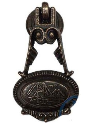 Ayder Timya Dekoratif Zamak Sarkaç Küçük Kulp - 30x63mm, Eskitme, 75 Adet TG/Tmya1395 215067