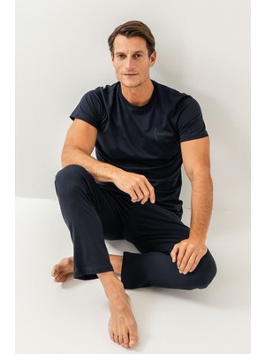 Arnetta Erkek Lacivert Pijama Takımı