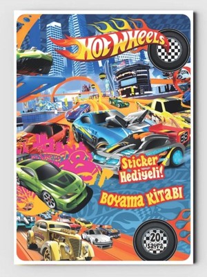 ZNC Çocuklar Için Eğlenceli Boyama Kitabı, (+20), (Tam Sayfa Resimli Boyama Kitabı),(Sticker Hediyeli)