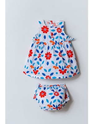 U.s. Polo Assn. Kız Bebek Beyaz Elbise