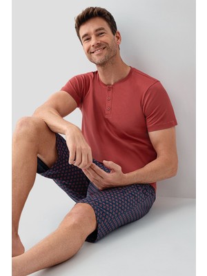 Arnetta Erkek Turuncu Pijama Takımı