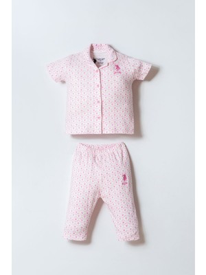 U.s. Polo Assn. Kız Bebek Krem Takım