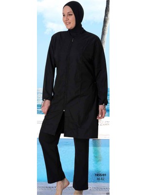 SUNSURF Siyah Renkli Büyük Beden Haşema 5xl