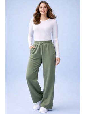 Kadın Geniş Paça Eşofman Altı