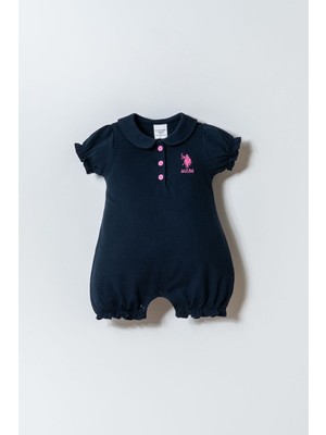 U.s. Polo Assn. Kız Bebek Lacivert Tulum