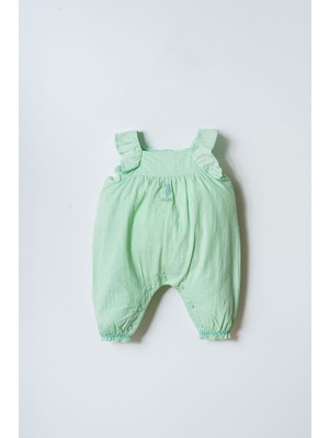 U.s. Polo Assn. Kız Bebek Yeşil Tulum