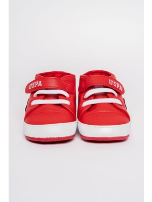 U.S. POLO ASSN U.s Polo Assn. Kız Bebek Kırmızı Ayakkabı