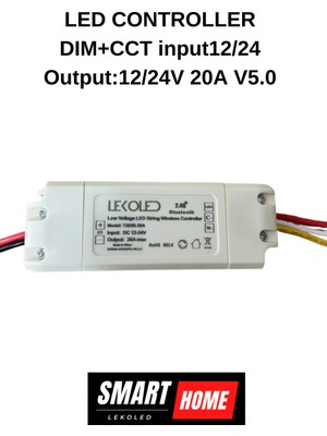 Lekoled LED Controller Dım+Cct INPUT12/24 OUTPUT:12/24V 20A V5.0