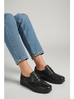 Shougo Tam Ortopedik Hakiki Deri Topuk Dikeni ve Çift Taraflı Kemik Çıkıntısı Ayakkabısı