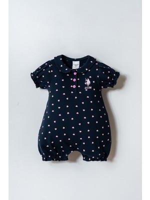 U.s. Polo Assn. Kız Bebek Lacivert Tulum