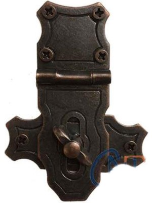 Ayder Timya Dekoratif Anahtarlı Sandık Askısı - 40x55mm, Oksit, 100 Adet TG/Tmya1395 215690