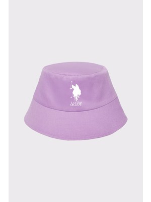 U.S. POLO ASSN U.s Polo Assn. Kız Bebek Mor Şapka