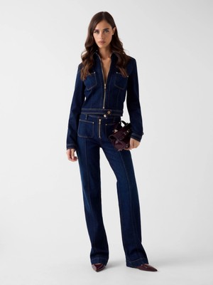 Guess Amelie Kadın Lacivert Ceket W6RN76D6881-BLJO