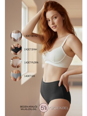 Bravie Tamamen Fitilli Bikini Külot 5' Li Set Phoenix