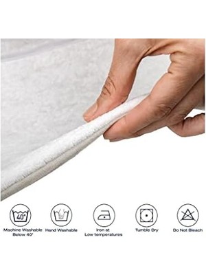 Storemax Çeyiz Diyarı Stars 2 Li Kadife Kırlent Kılıfı Beyaz CD457008