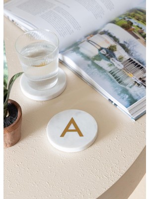 The Mia Mermer Bardak Altlığı A