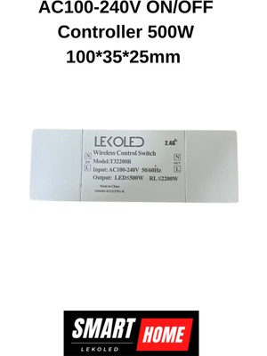Lekoled AC100-240V ON/OFF Controller 500W 100*35*25mm