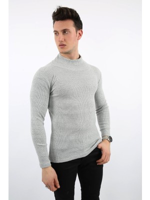 Moresun Fitili Likralı Kumaş Erkek Günlük Boğazlı Body