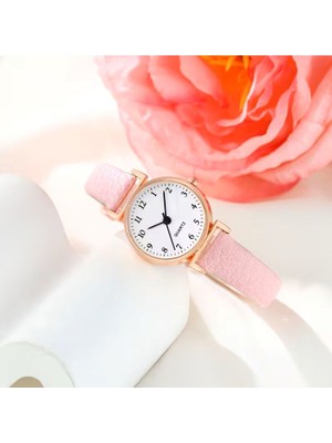 Moresun Şık Dijital Kuvars Pembe Kadın Saati