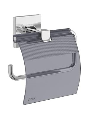 Storemax Root A44804 Kapaklı Tuvalet Kağıtlığı, Krom