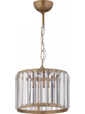 Avonni AV-7013-520-T3-E Eskitme Kaplama Modern Avize E27 Metal Kristal 23 cm