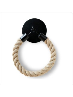 Gold Be Yapışkanlı Halat Ipli Havlu Veya Tuvalet Kâğıdı Askısı – Delme Gerektirmez