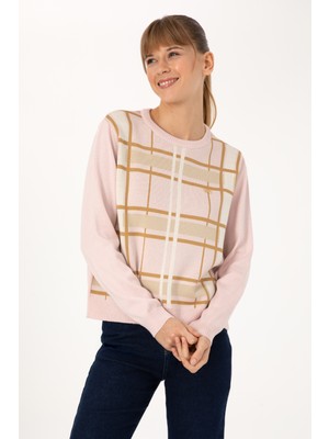 U.s. Polo Assn. Kadın Pudra Kazak /triko 50314812-VR042