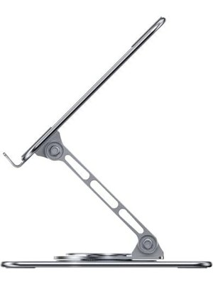 Storemax Taşınabilir Katlanabilir Folding Alüminyum Notebook Stand Alüminyum Ayarlanabilir Açı ve Katlanabilir Portatif Rahat Kullanım 11 Inç 17 Inç Dizüstü Bilgisayar ve Laptop Stant | Wg3