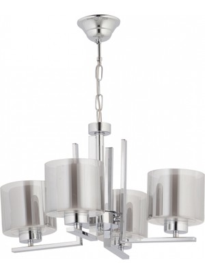 Avonni AV-7013-395-4K Krom Kaplama Modern Avize E27 Metal Cam 50 cm