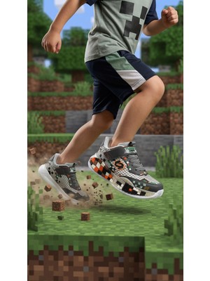 Alessio Günlük Unisex Çocuk Spor Ayakkabı Sneaker Cırtlı Rahat Hafif Konforlu Dayanıklı 02-03