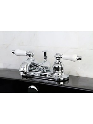 Storemax KB601B Victorian 4-Inç Lavatory Musluk Retail, Cilalı Krom By