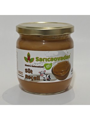 Sarıcaovadan Süt Reçeli 460 gr El Yapımı %100 Pancar Şekeri
